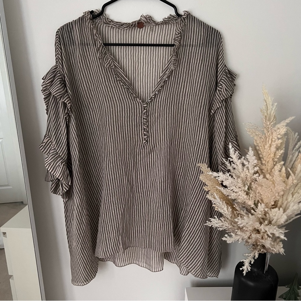 Free People One Oversized Blouse